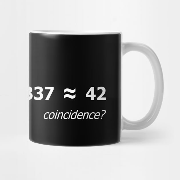 1337 Coincidence 42 by TeeH4wkDesign